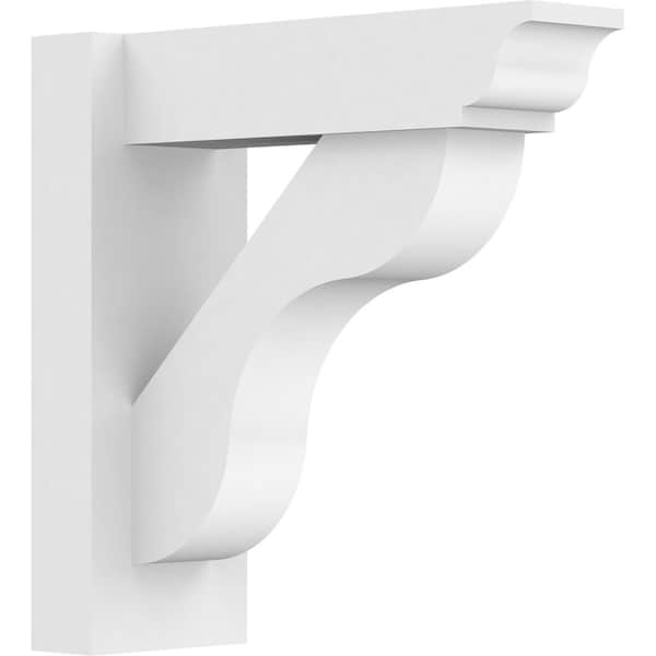 Ekena Millwork Carmel Architectural Grade PVC Outlooker with Traditional Ends, 5"W X 14"D X 14"H OUTP05X14X14CAR01 - main